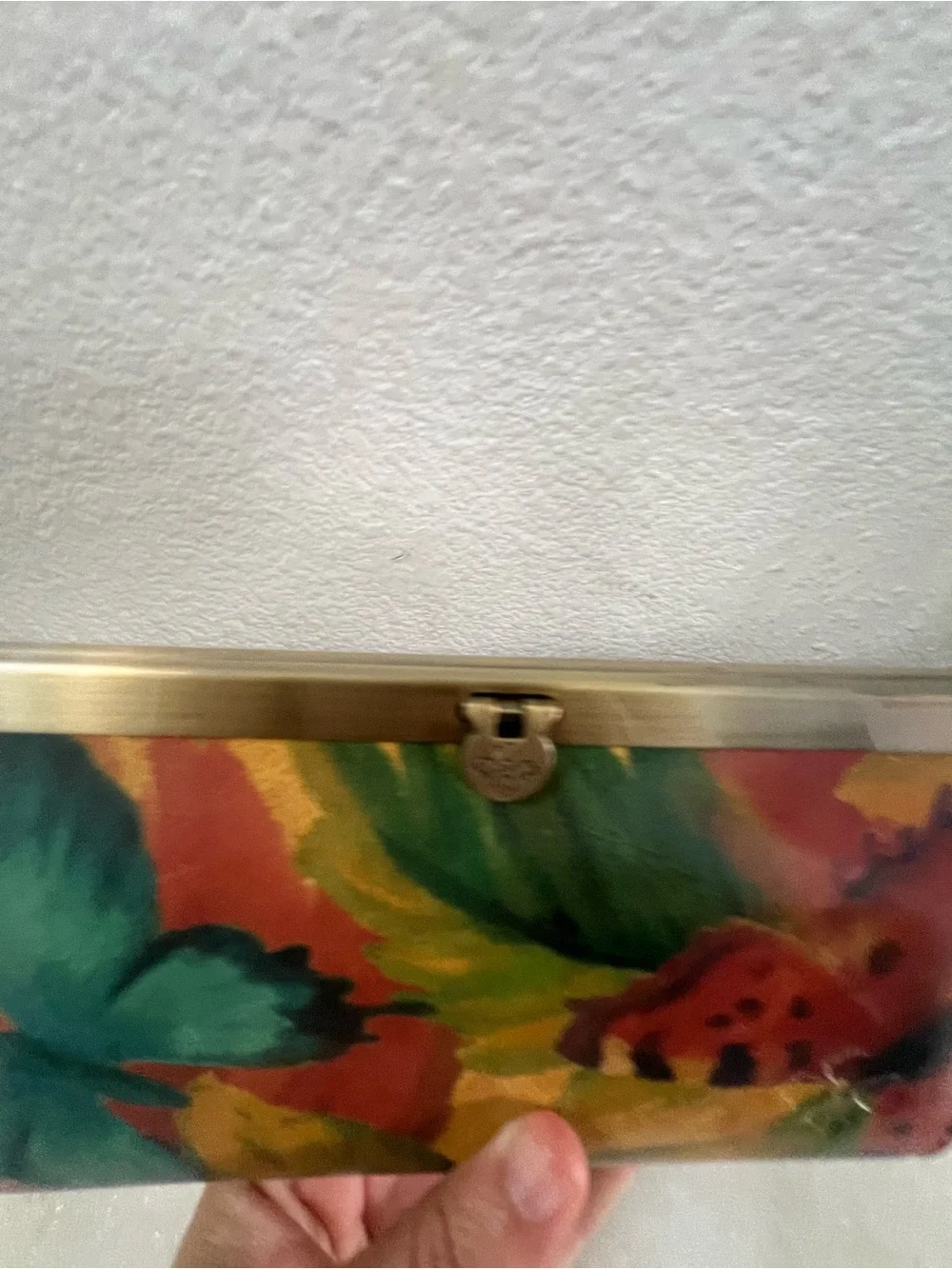 Patricia Nash colorful Cauchy Wallet RFID Framed Italian Leather